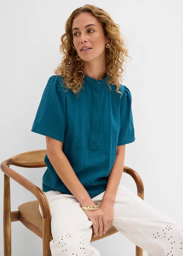 Blusa in misto viscosa, bonprix