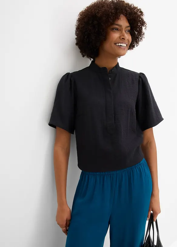 Blusa in misto viscosa, bonprix