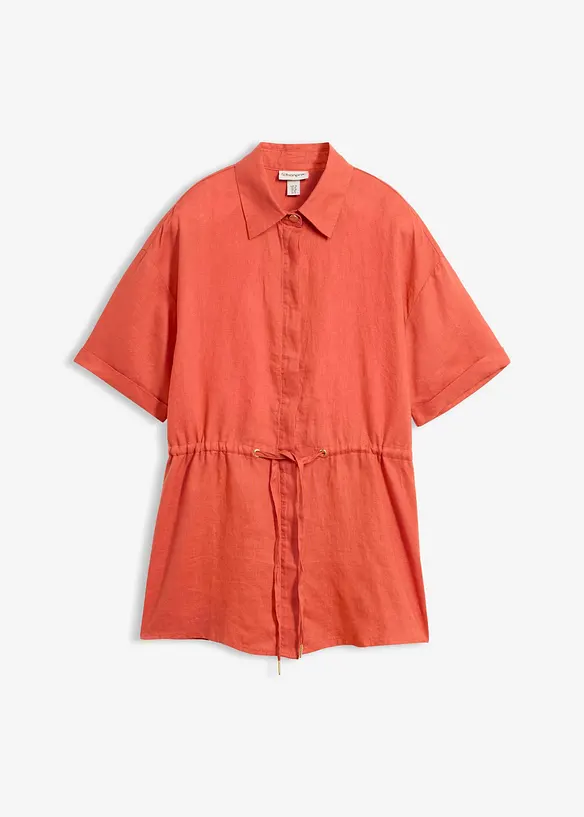 Camicetta lunga in puro lino, bonprix