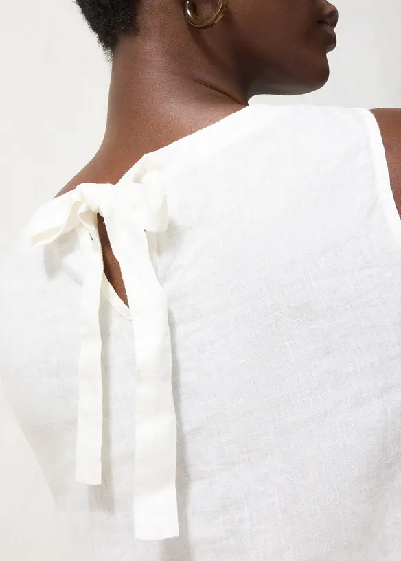 Top in puro lino, bonprix