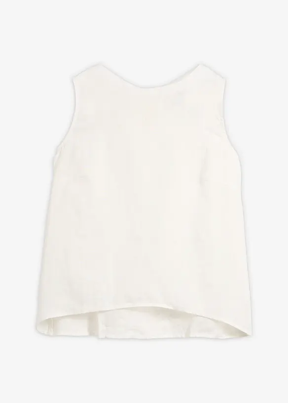 Top in puro lino, bonprix