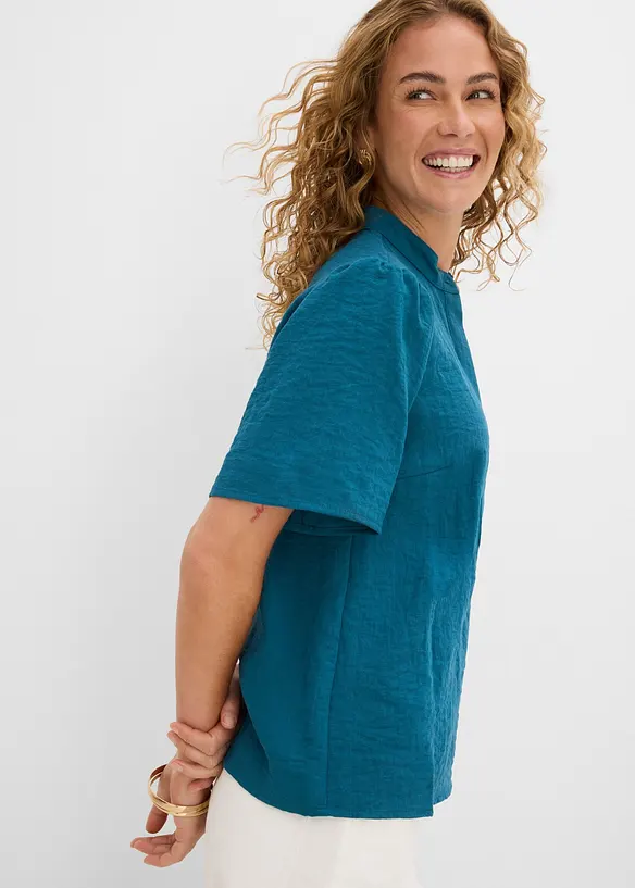 Blusa in misto viscosa, bonprix