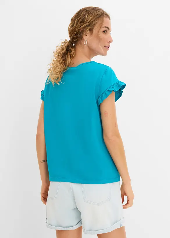 T-shirt in puro cotone, bonprix