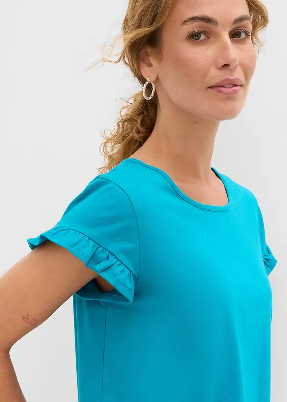 T-shirt in puro cotone, bonprix