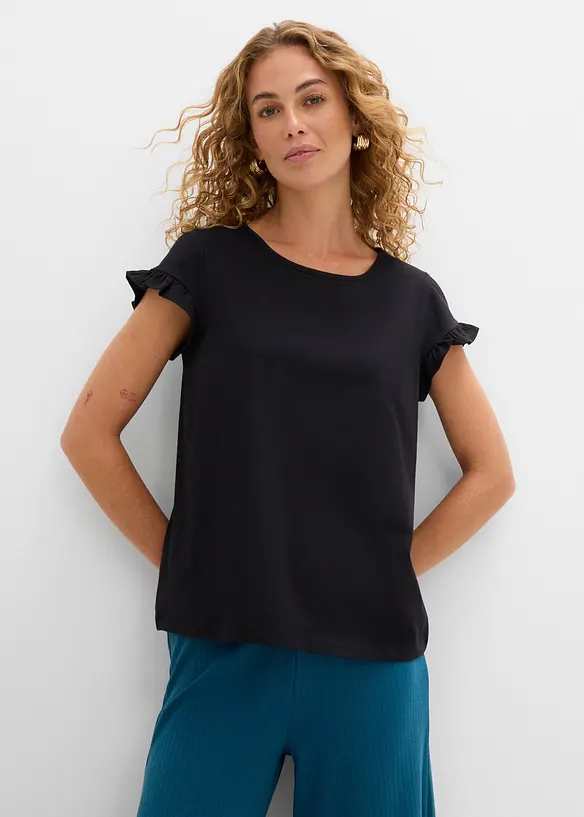 T-shirt in puro cotone, bonprix