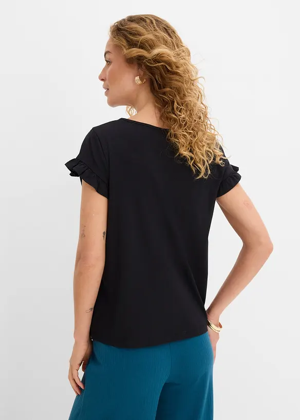 T-shirt in puro cotone, bonprix