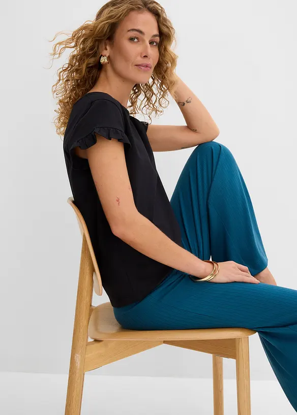 T-shirt in puro cotone, bonprix