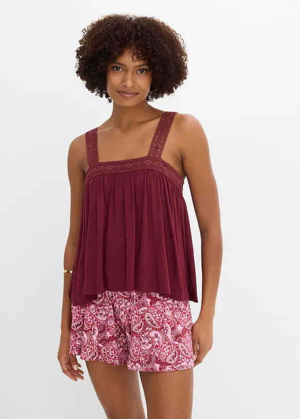 Top in viscosa morbida, bonprix