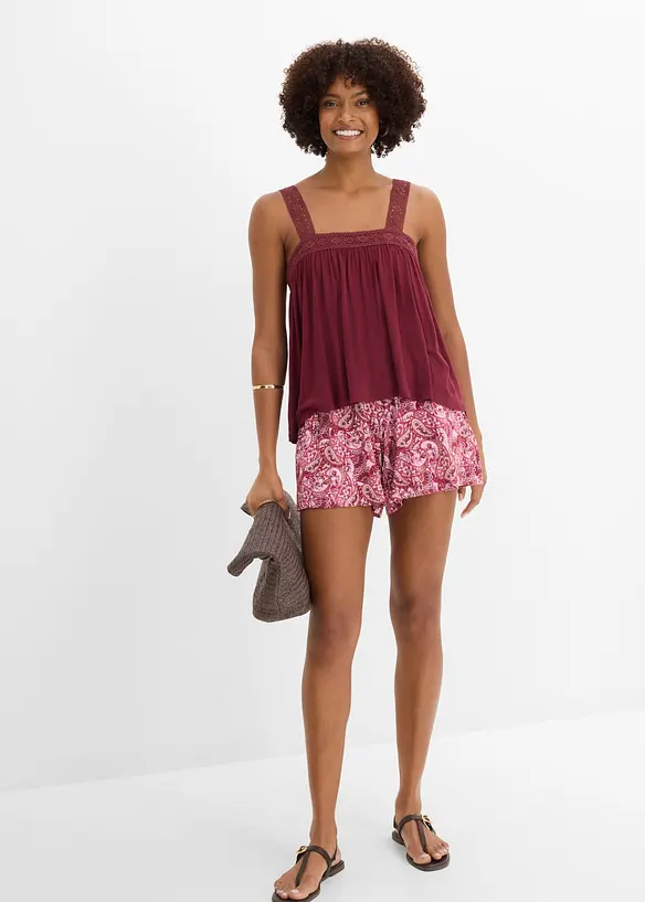 Top in viscosa morbida, bonprix