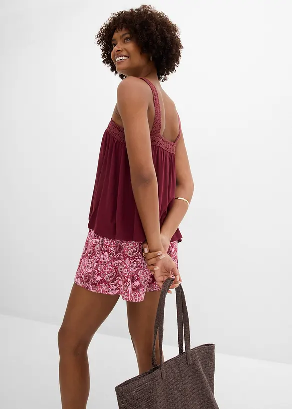 Top in viscosa morbida, bonprix