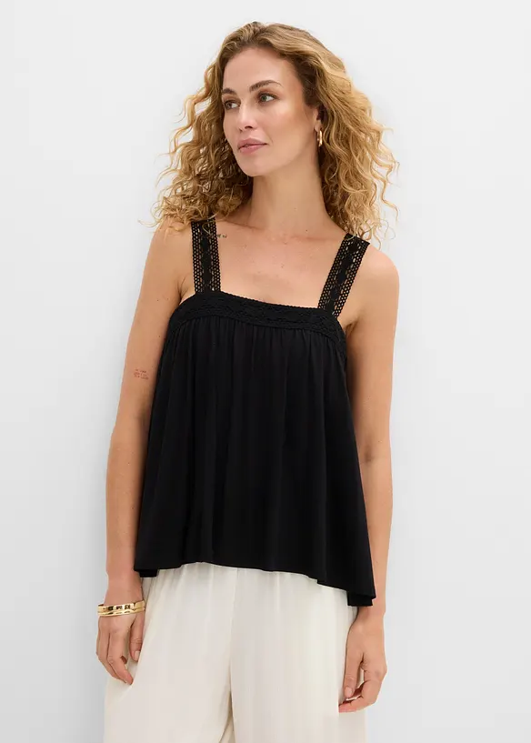 Top in viscosa morbida, bonprix