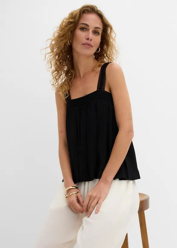 Top in viscosa morbida, bonprix