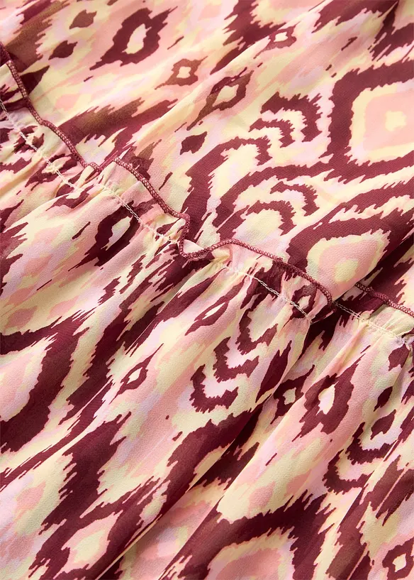 Gonna a balze in chiffon, bonprix