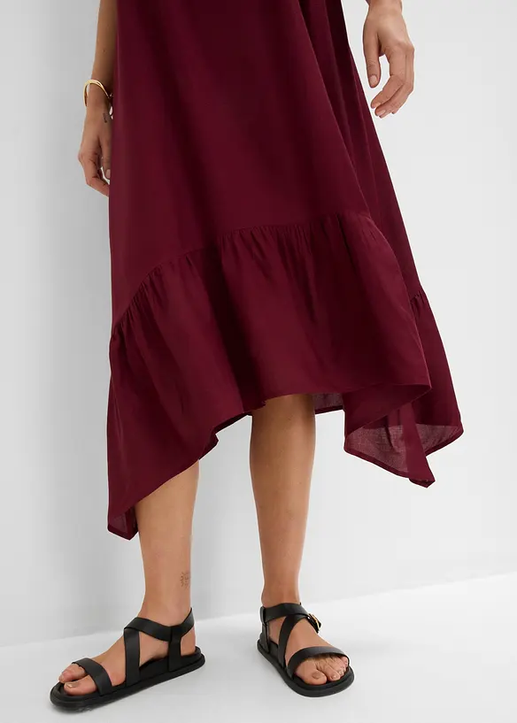 Abito midi in viscosa fluida, bonprix