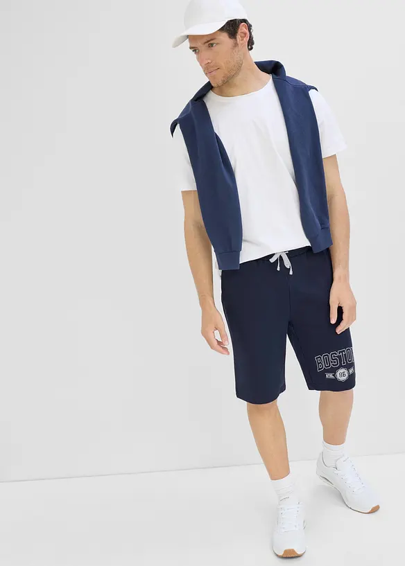 Bermuda in felpa, regular fit, bonprix