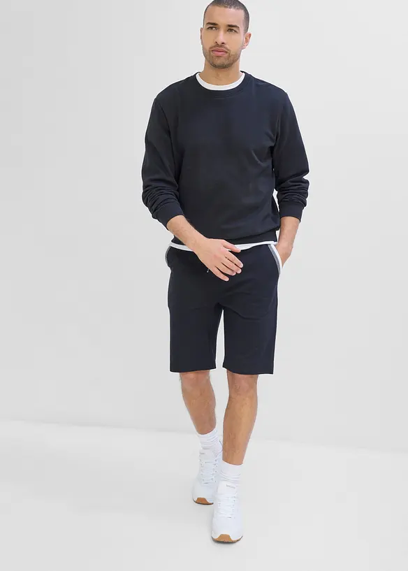 Bermuda in felpa di puro cotone, bonprix