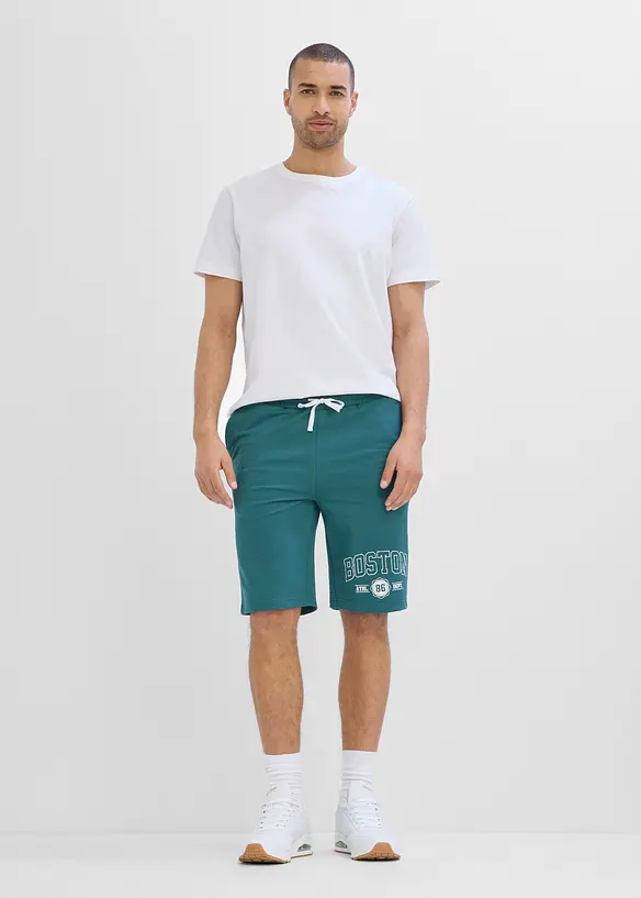 Bermuda in felpa, regular fit, bonprix