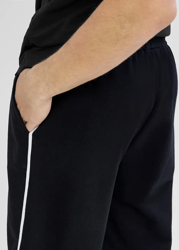 Bermuda in felpa loose fit (pacco da 2), bonprix