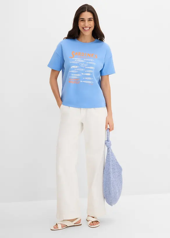 T-shirt in cotone biologico pesante, bonprix