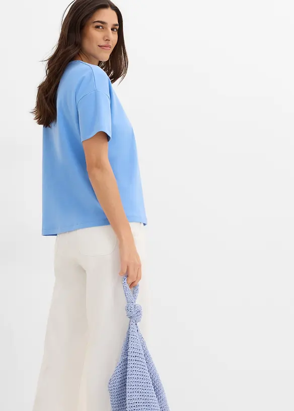 T-shirt in cotone biologico pesante, bonprix