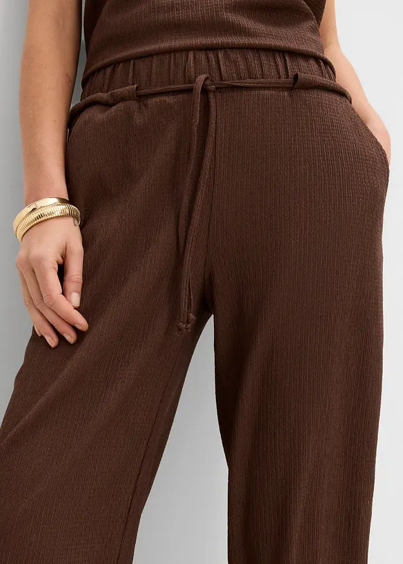 Pantaloni con elastico in vita, bonprix