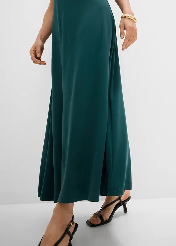 Abito midi in misto viscosa morbido, bonprix