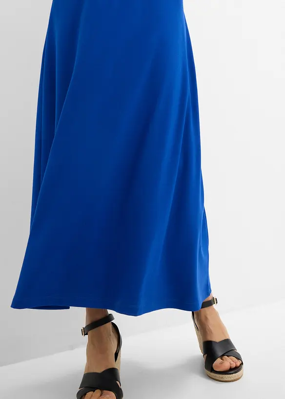 Abito midi in misto viscosa morbido, bonprix