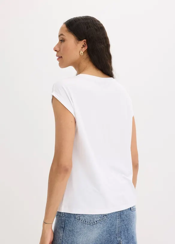 T-shirt in viscosa morbida, bonprix