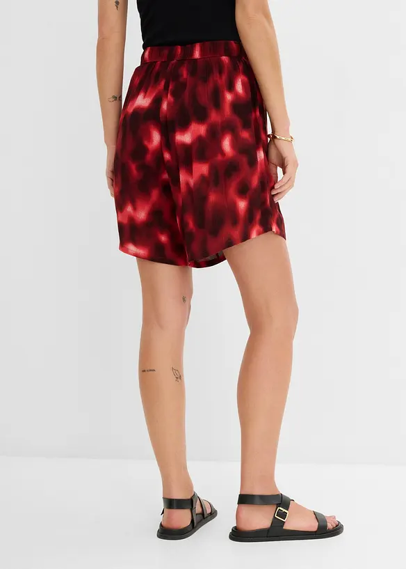 Shorts con elastico in vita in viscosa operata, bonprix