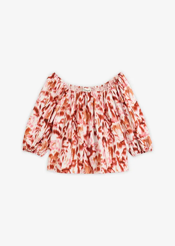Blusa in misto viscosa fine, bonprix