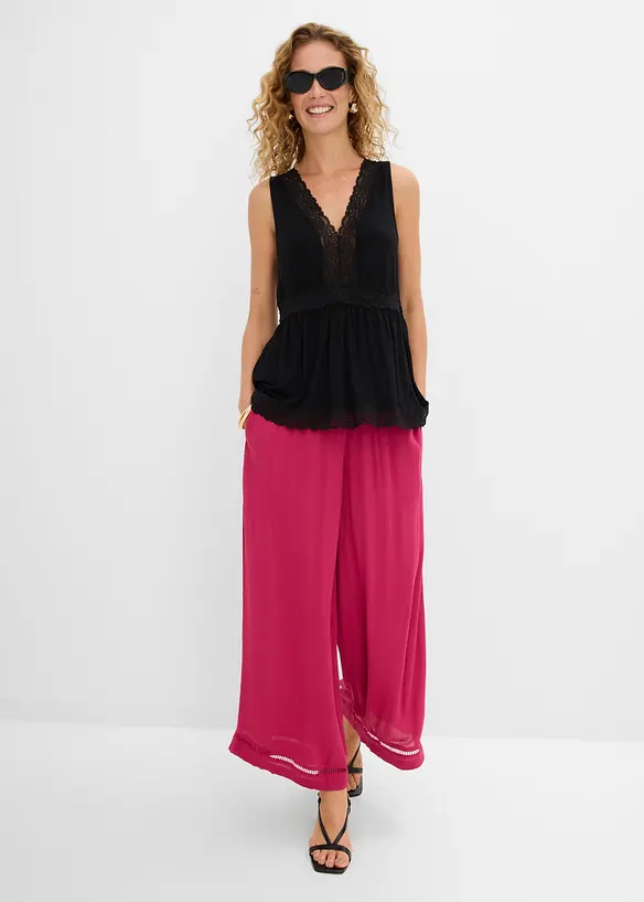 Top con pizzo, bonprix