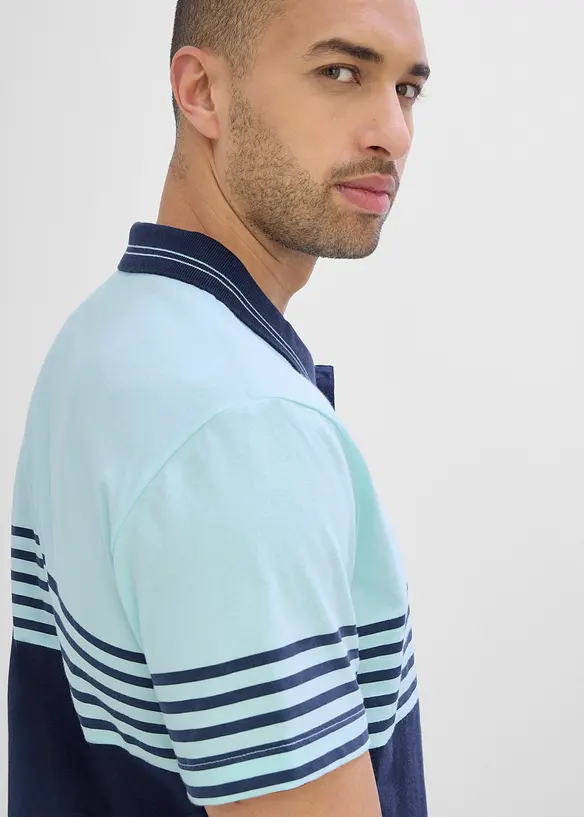 Polo in jersey di puro cotone biologico, bonprix