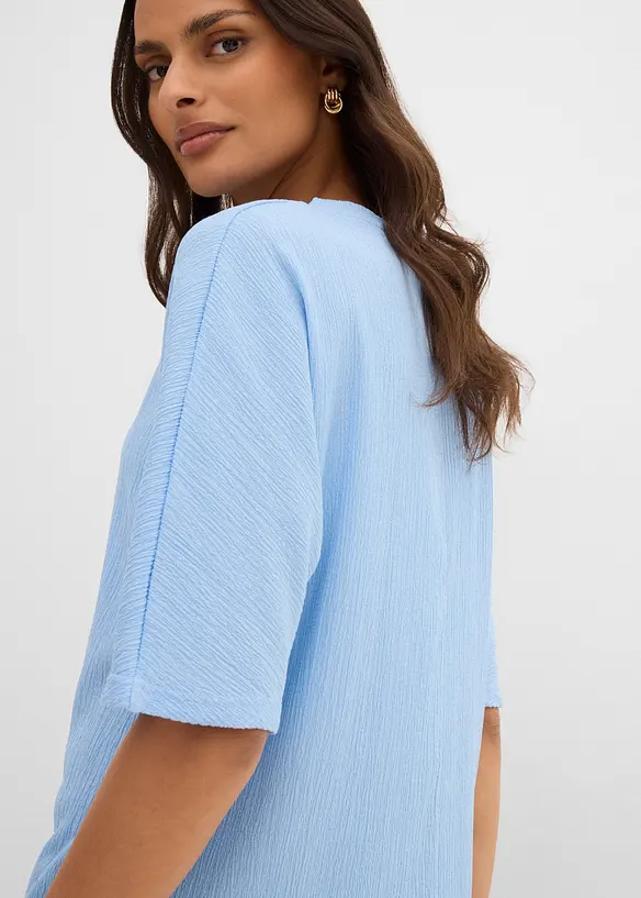 Maglia in materiale operato, bonprix