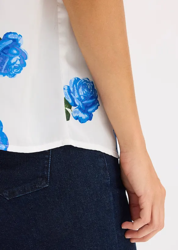 Top in satin fluido, bonprix