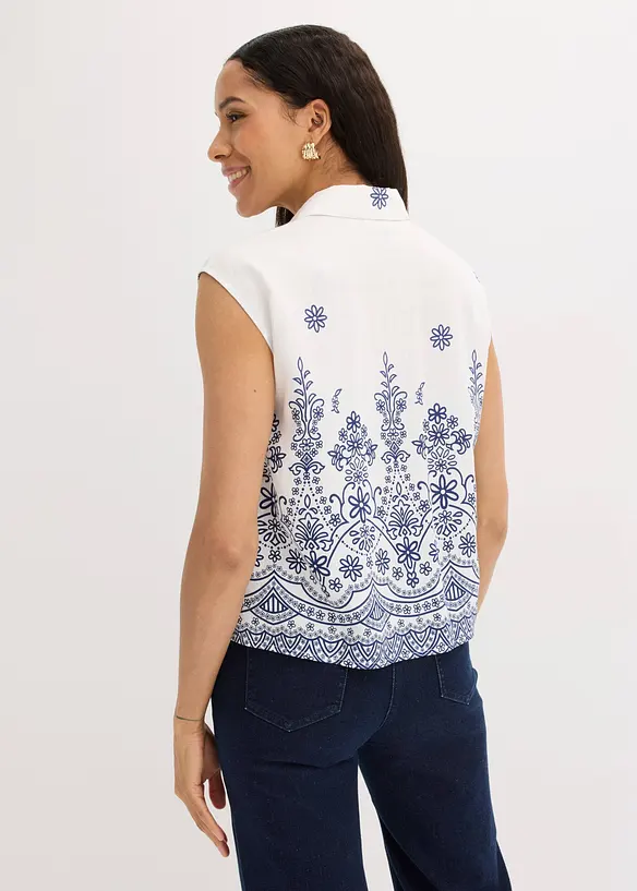 Camicetta in misto viscosa fluido, bonprix