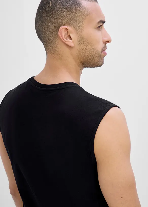Canotta in puro cotone biologico (pacco da 2), bonprix
