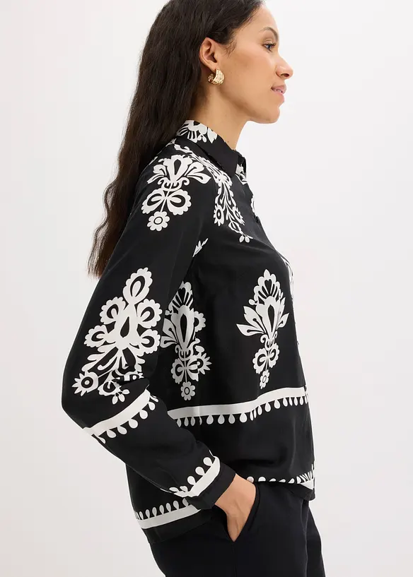 Blusa in viscosa fluida, bonprix