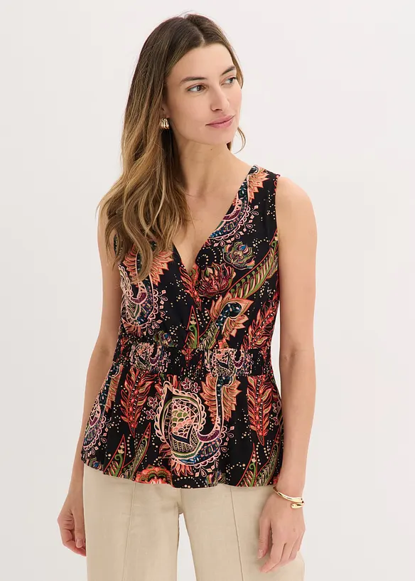 Top in misto viscosa morbido, bonprix