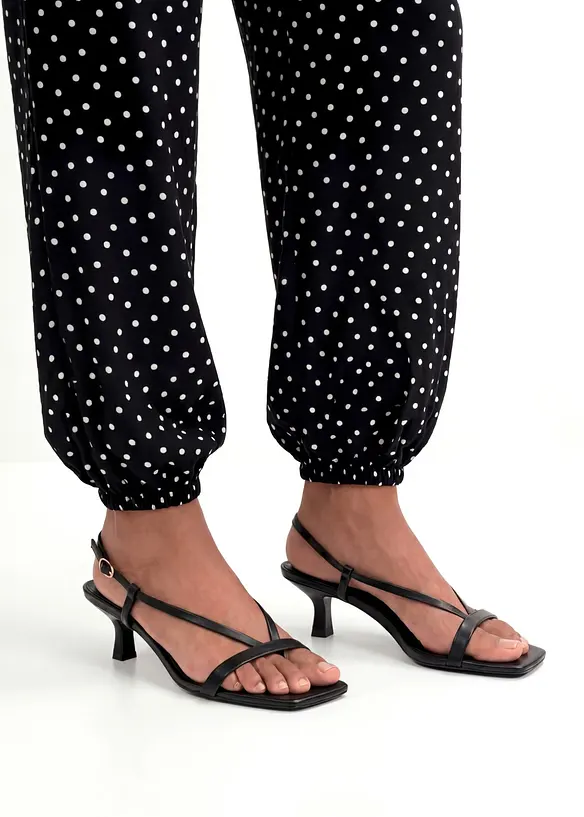 Pantaloni a palloncino in viscosa fluida, bonprix
