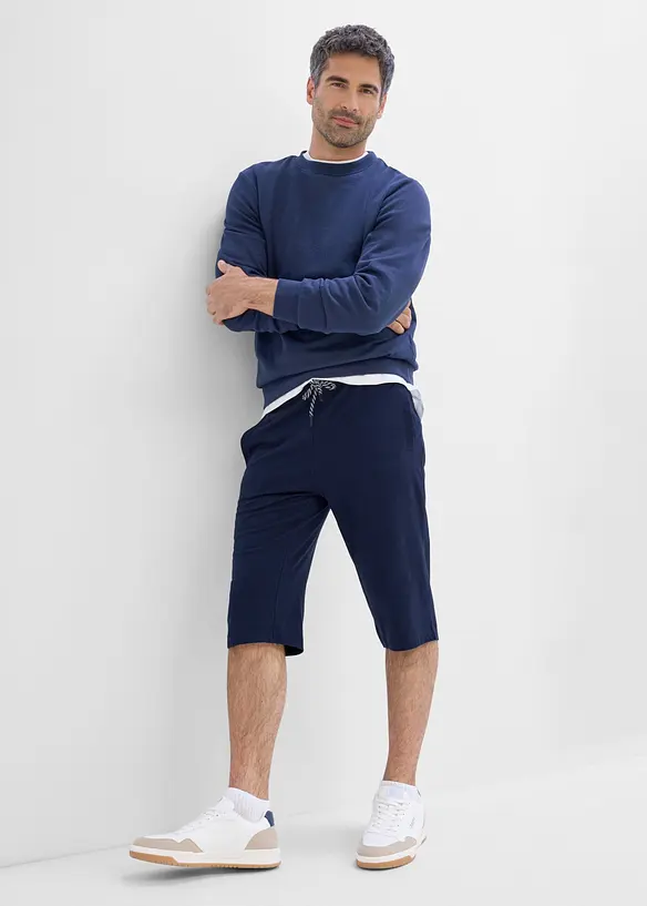 Bermuda lunghi in jersey di puro cotone biologico (pacco da 2), bonprix