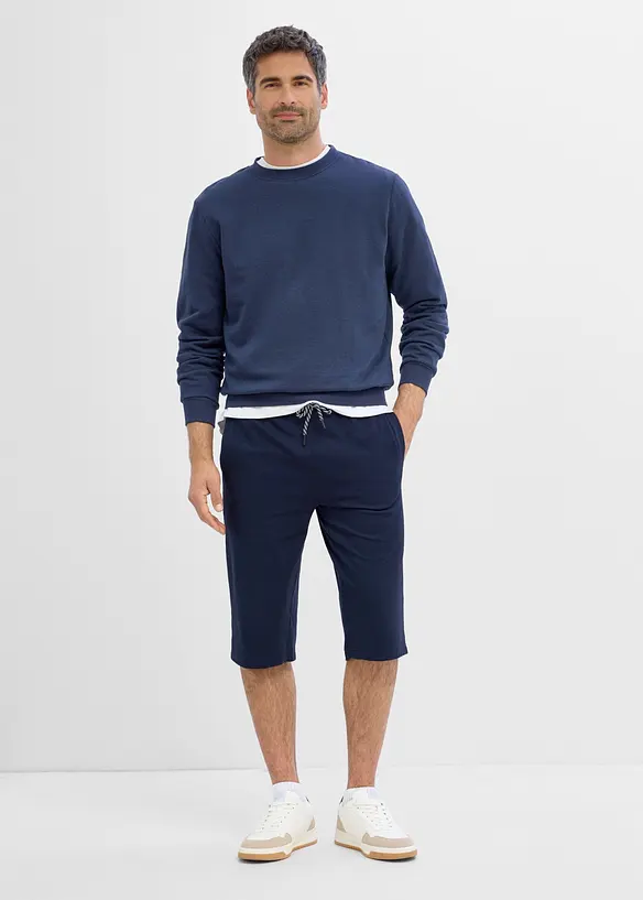 Bermuda lunghi in jersey di puro cotone biologico (pacco da 2), bonprix