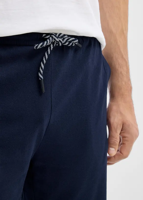 Bermuda lunghi in jersey di puro cotone biologico (pacco da 2), bonprix