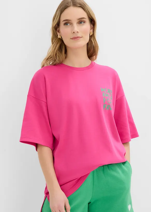 Maxi maglia in puro cotone biologico, bonprix