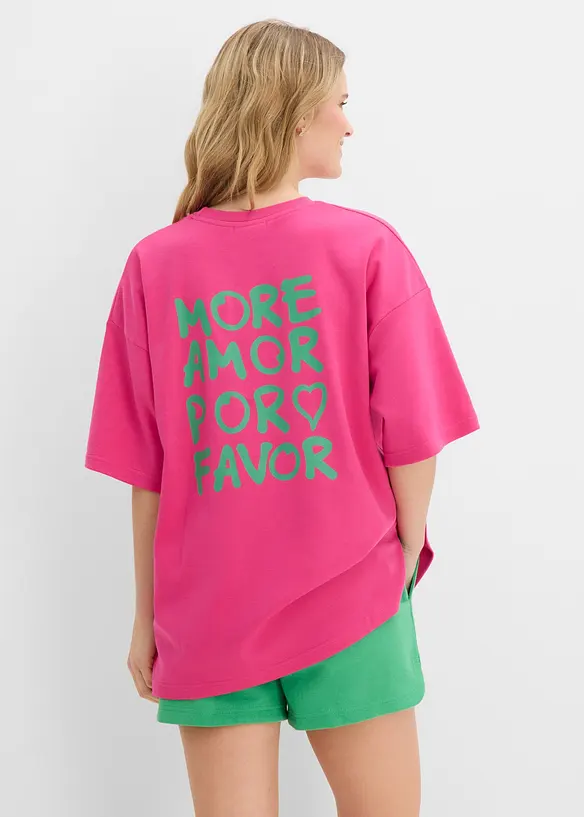 Maxi maglia in puro cotone biologico, bonprix