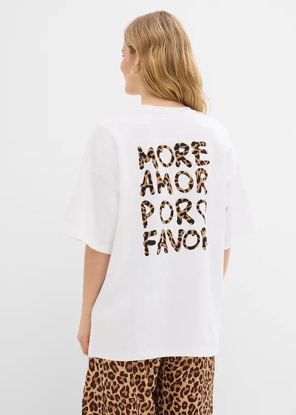 Maxi maglia in puro cotone biologico, bonprix
