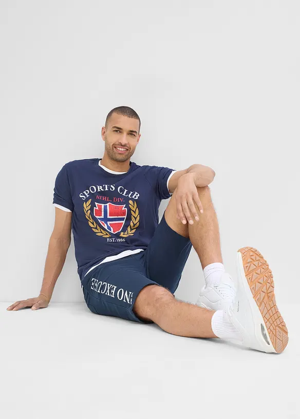 Shorts in felpa di puro cotone biologico, bonprix