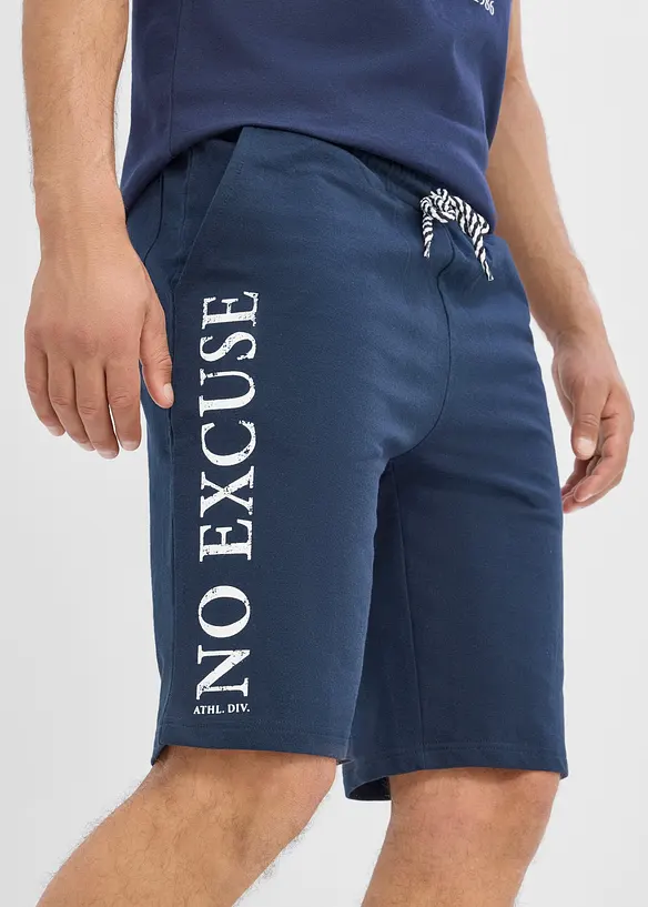 Shorts in felpa di puro cotone biologico, bonprix