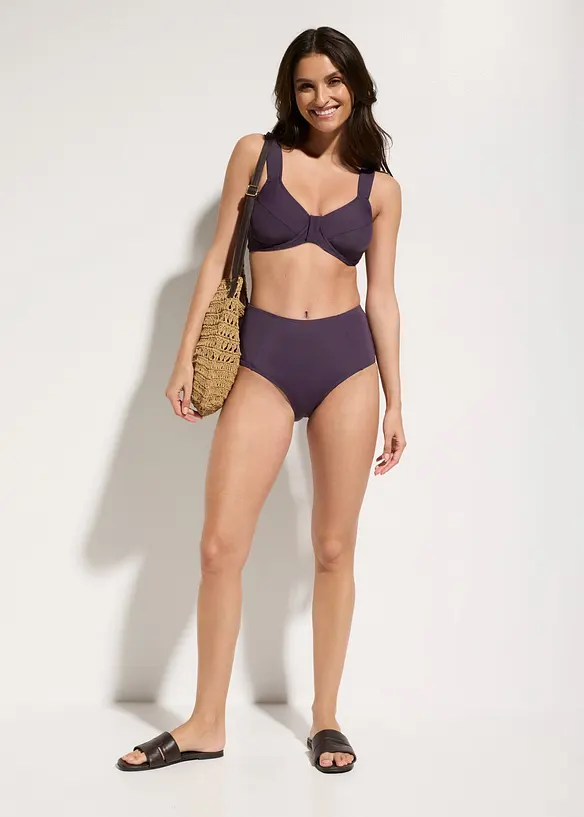 Reggiseno minimizer per bikini con spalline larghe, bonprix