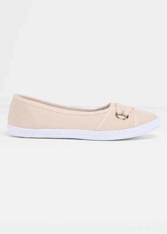 Ballerine in tela di cotone, bonprix