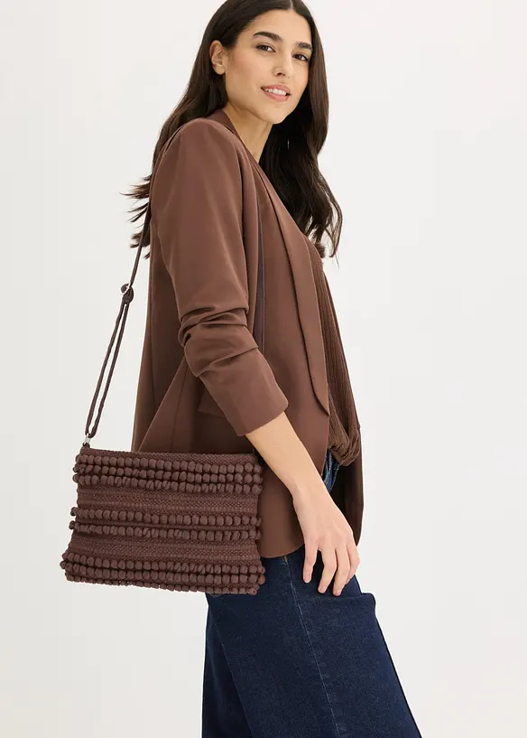 Borsa a tracolla in tessuto, bonprix